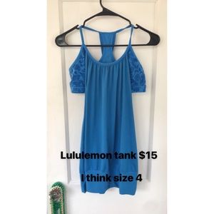 Lululemon tank top
